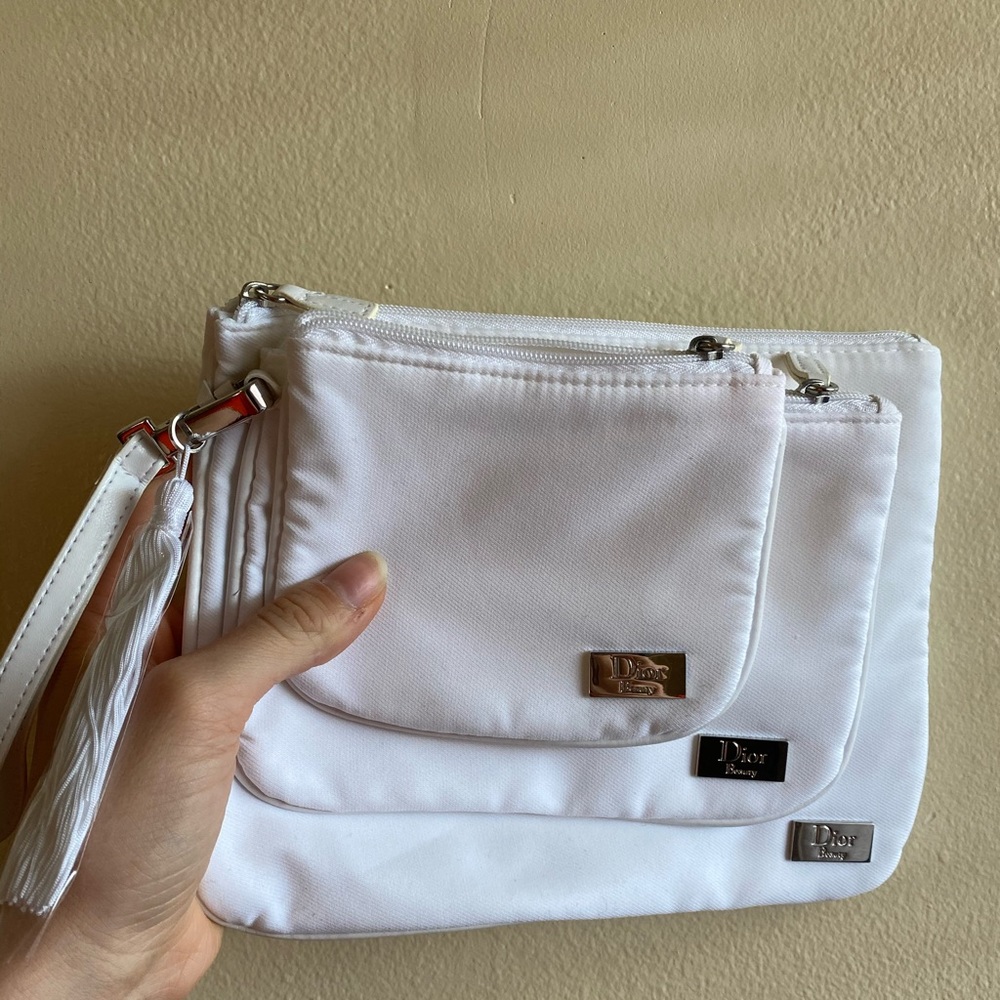 Dior Beauty Bags (set of 3!)